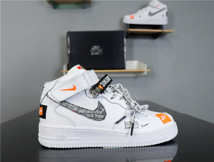 Women's Air Force 1 High White Shoes 0221